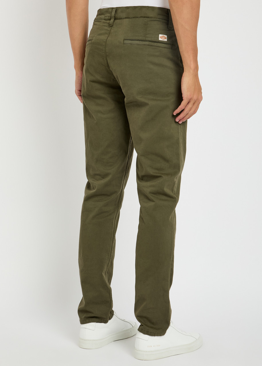 Nudie Jeans Easy Alvin Slim-leg Stretch-cotton Chinos - 3