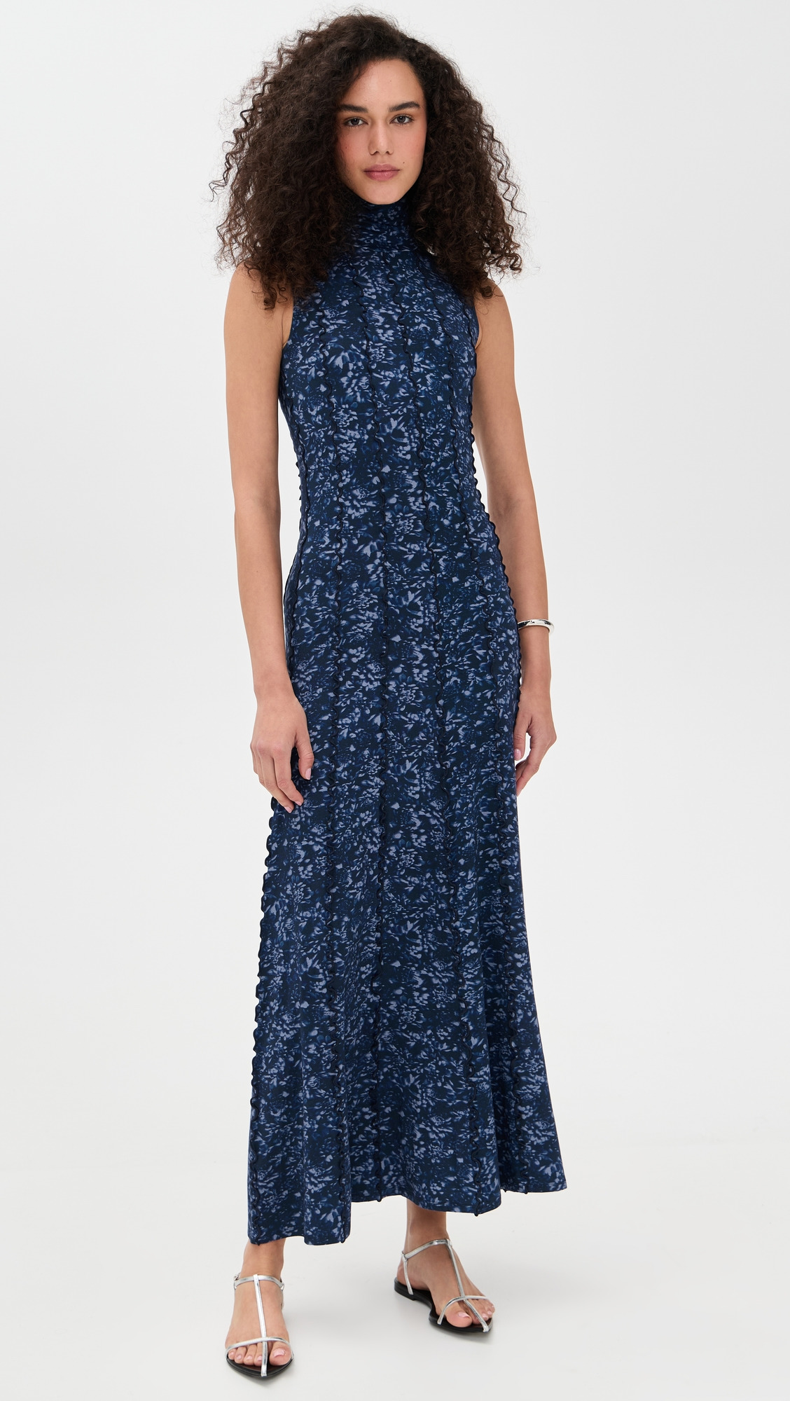 Valentina Dress in Printed Jersey - 6