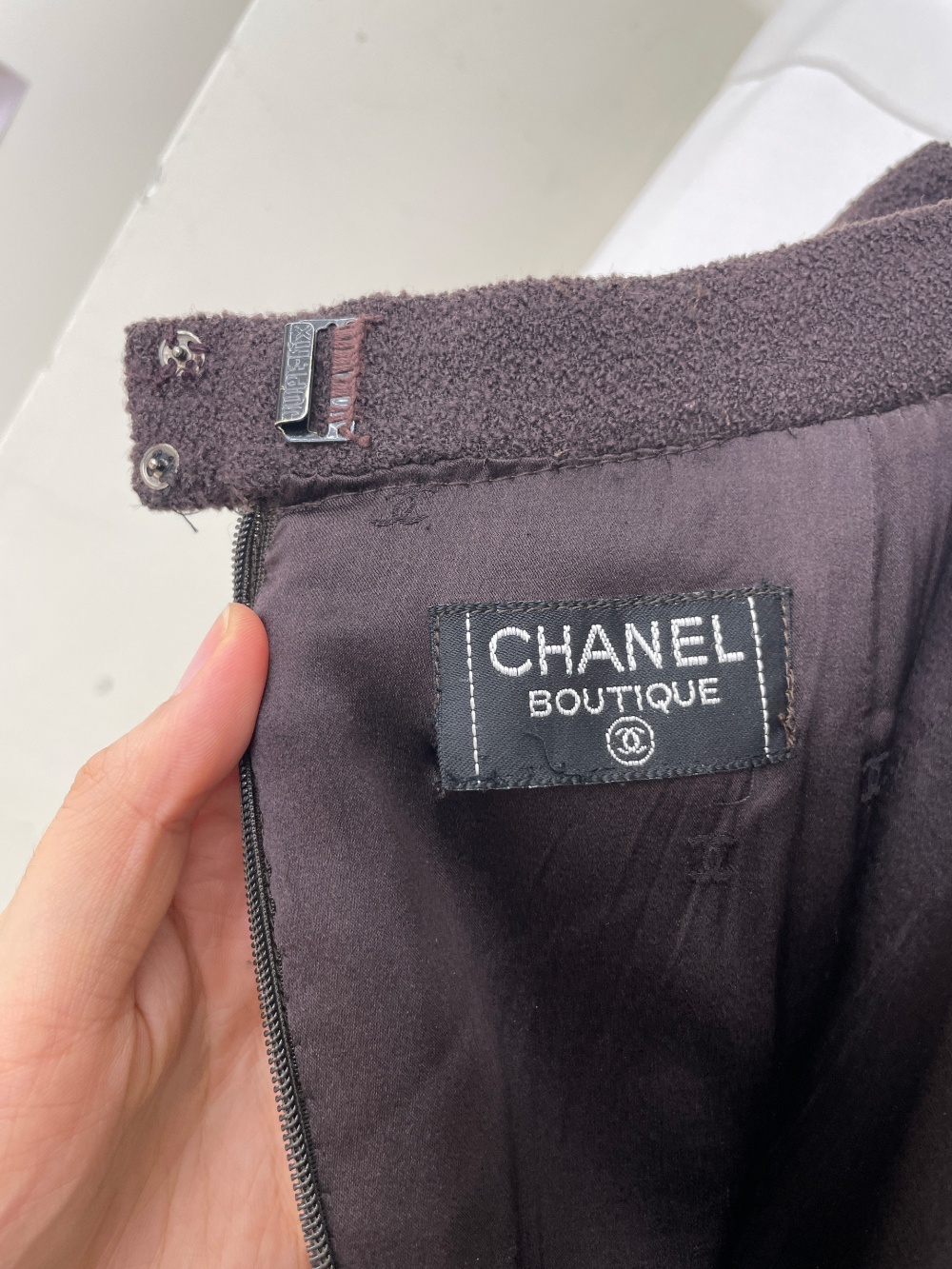 Chanel tweed midi skirt - 4