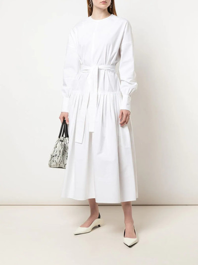 Proenza Schouler poplin belted waist dress outlook