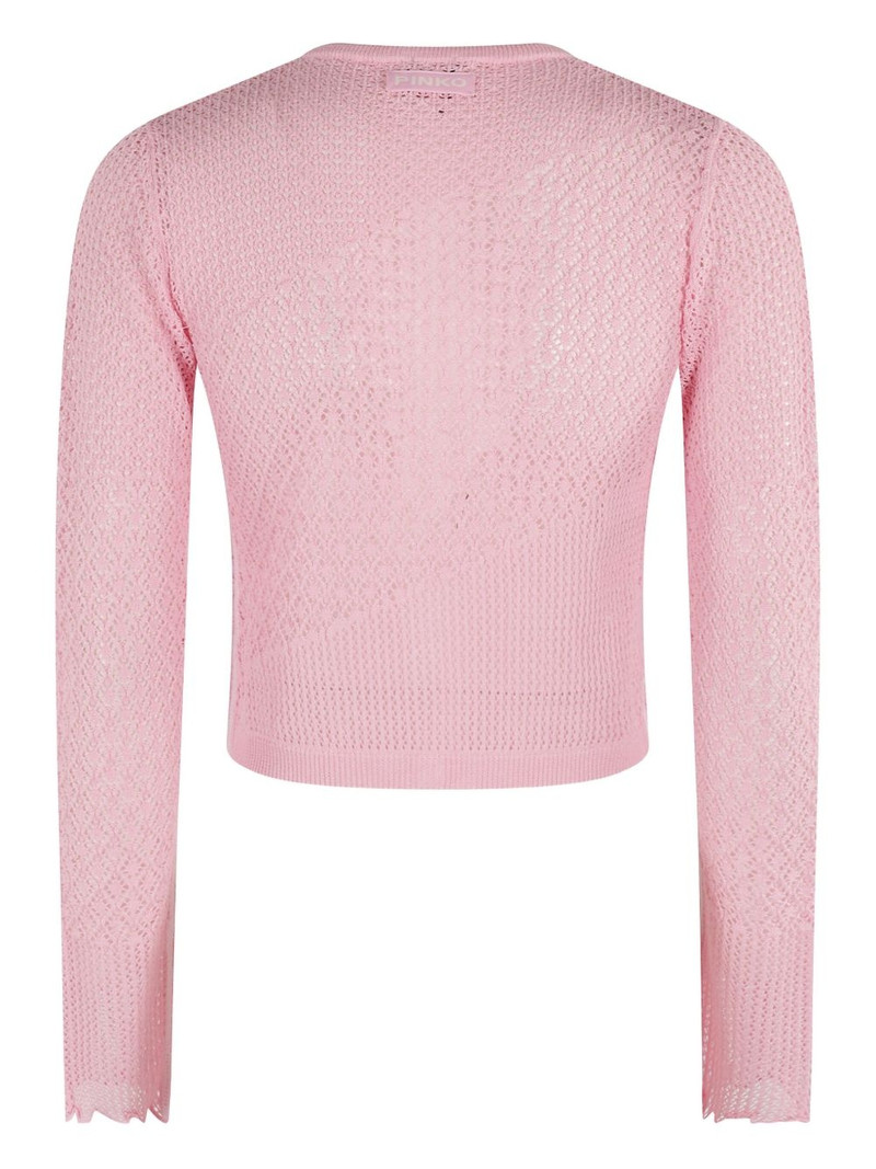 PINKO open-knit cardigan outlook