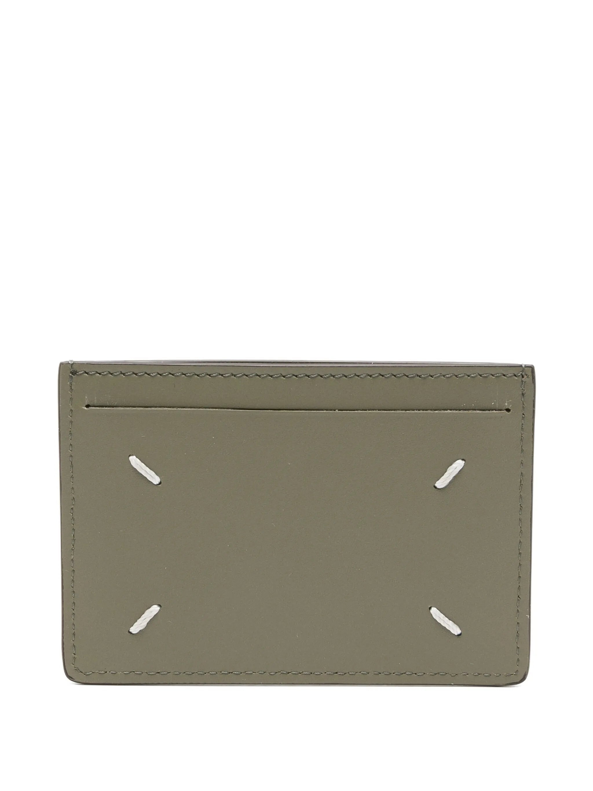 Maison Margiela Four Stitches Leather Card Holder - 3