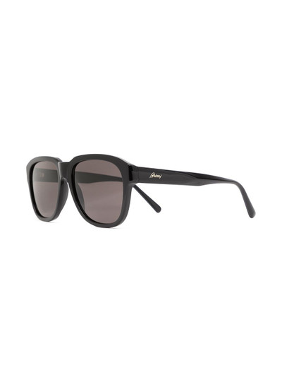 Brioni oversized frame sunglasses outlook