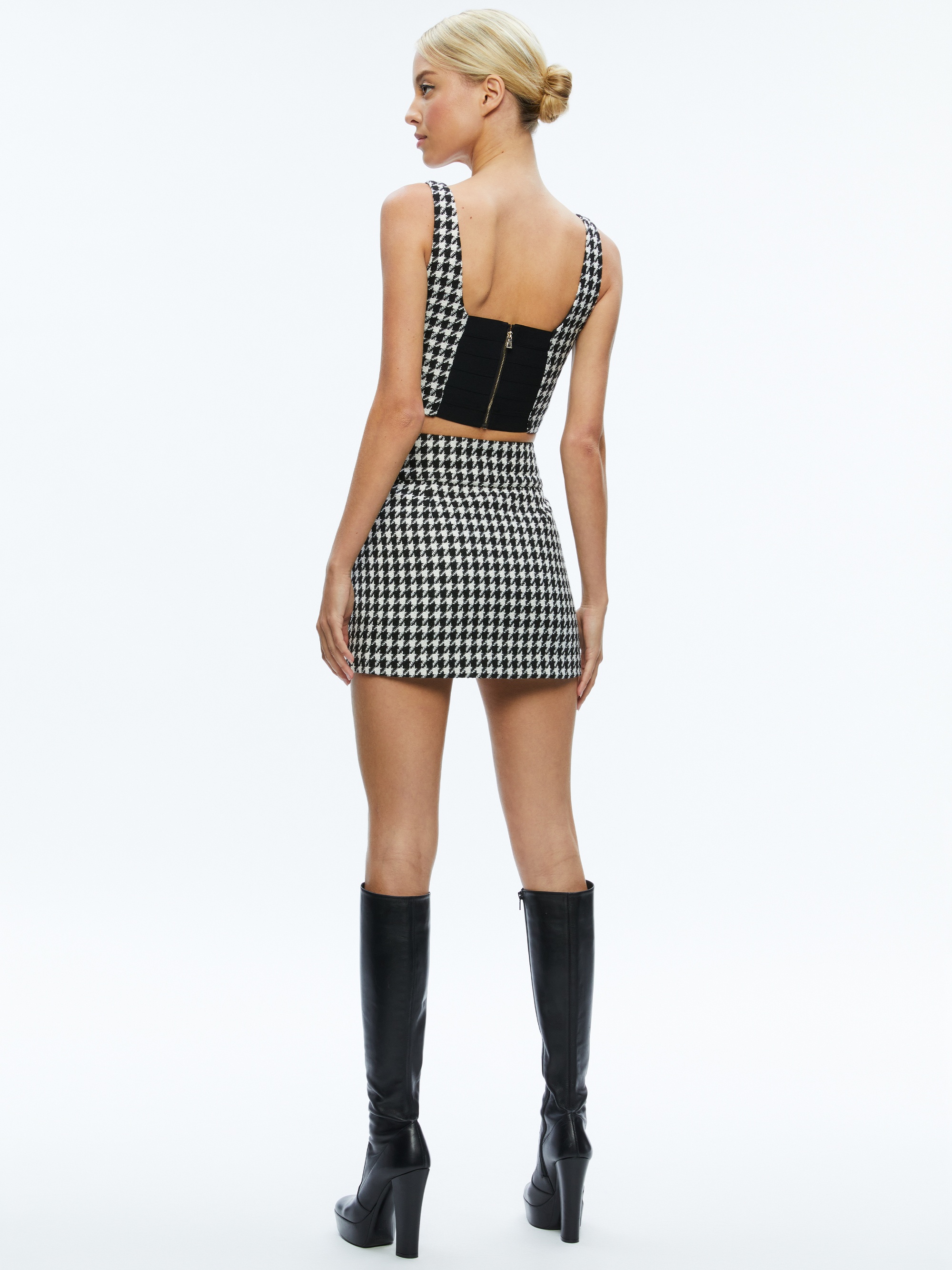 DONALD SIDE BUTTON SKIRT - 3