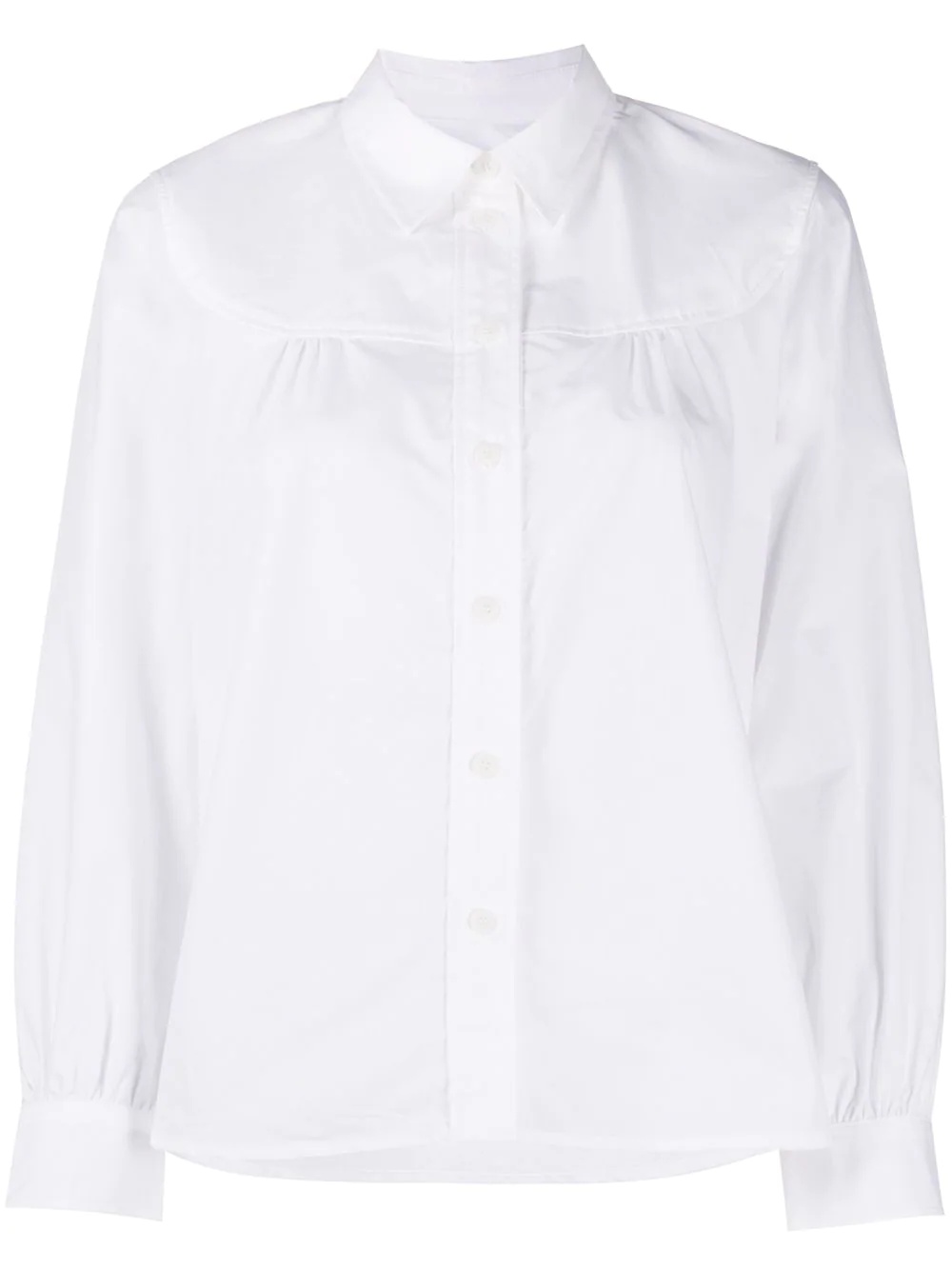 classic collar longsleeved shirt - 1