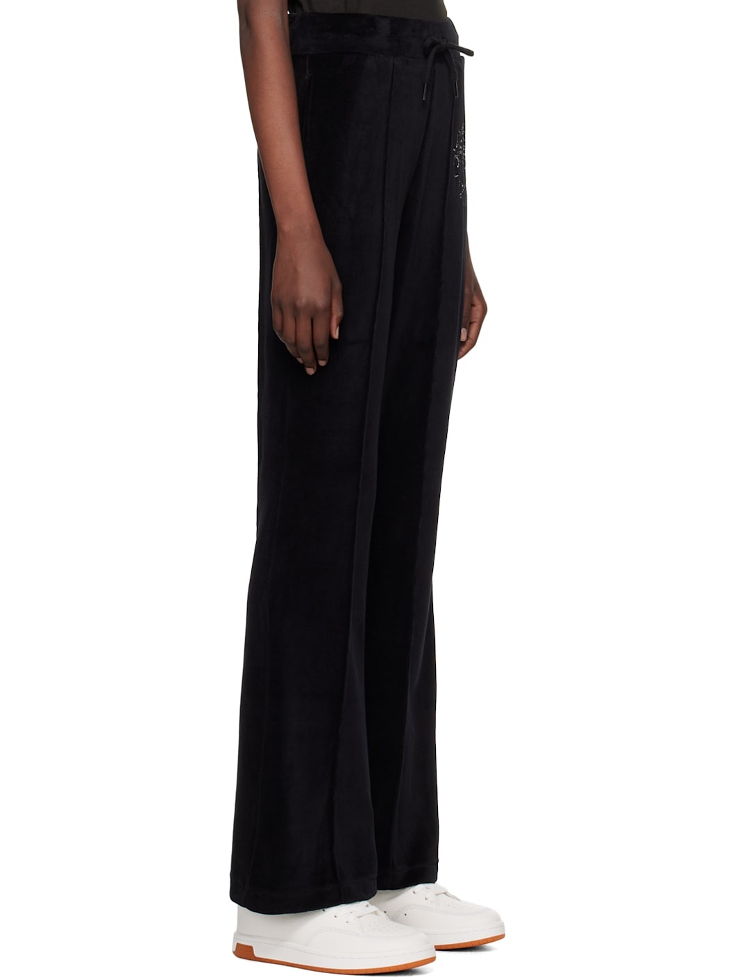 Black Kenzo Paris Star Tiger Track Pants - 2
