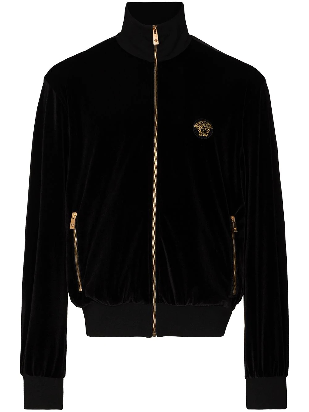 Medusa zip-up sweatshirt - 1