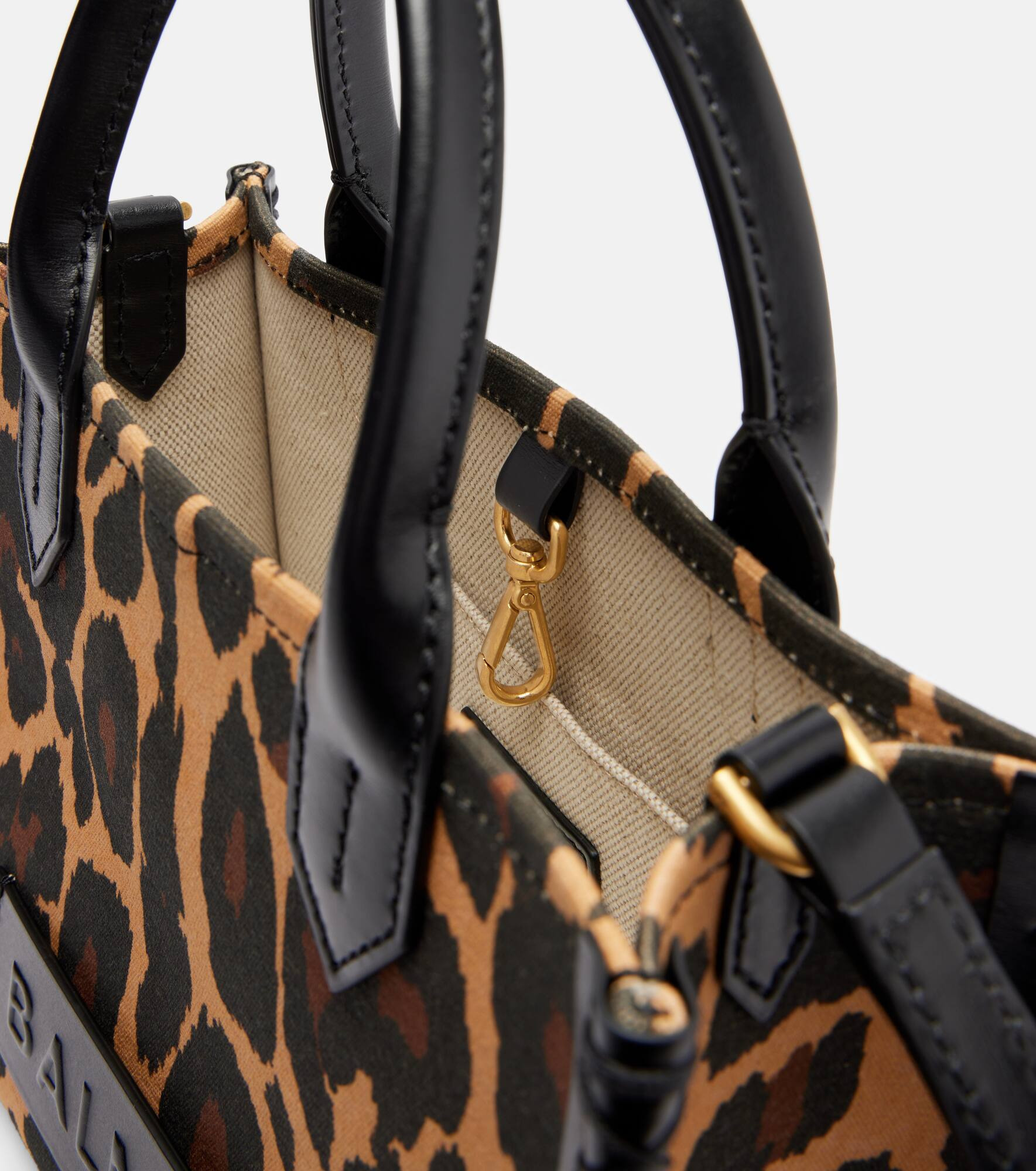 B-Army Small leopard-print tote bag - 3
