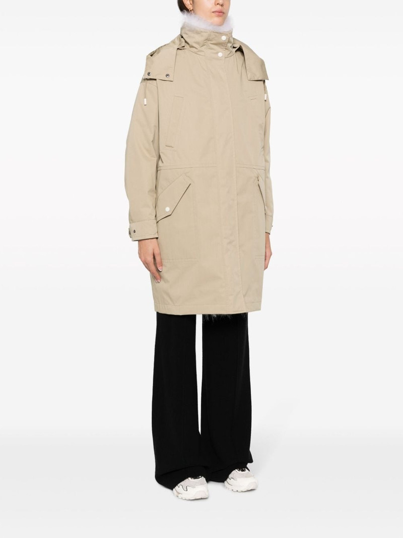 hooded midi parka 3