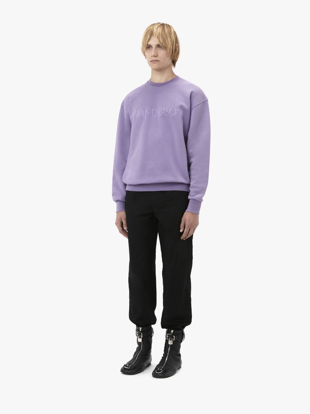 LOGO EMBROIDERED SWEATSHIRT - 4