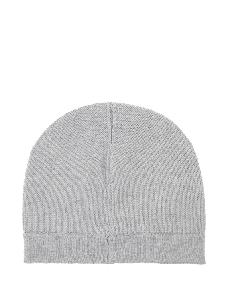 Moschino logo-intarsia beanie outlook