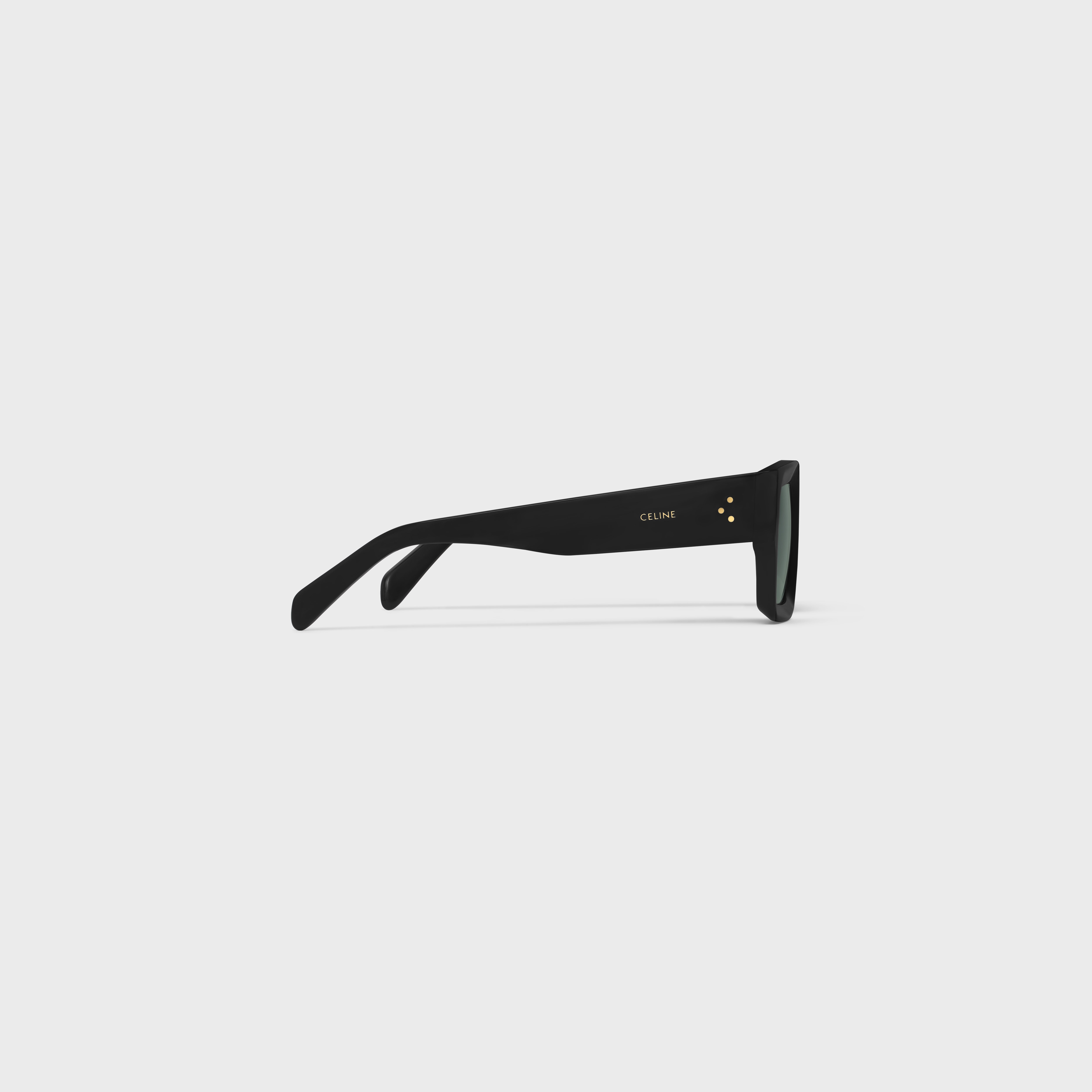 Black Frame 53 Sunglasses in Acetate - 3