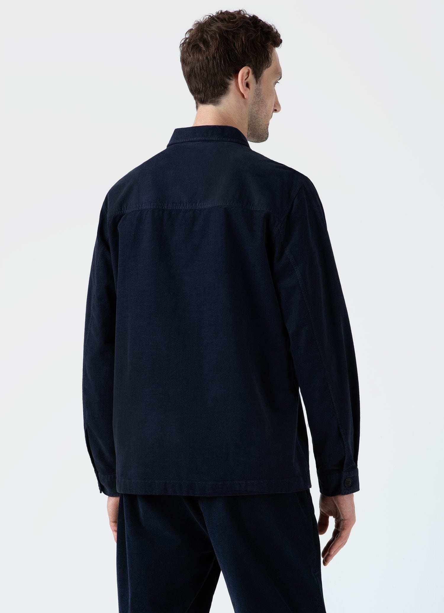 Cellular Cord Overshirt - 5