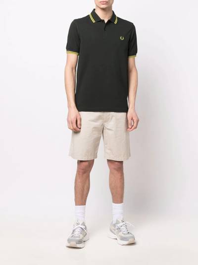 Fred Perry embroidered-logo polo shirt outlook