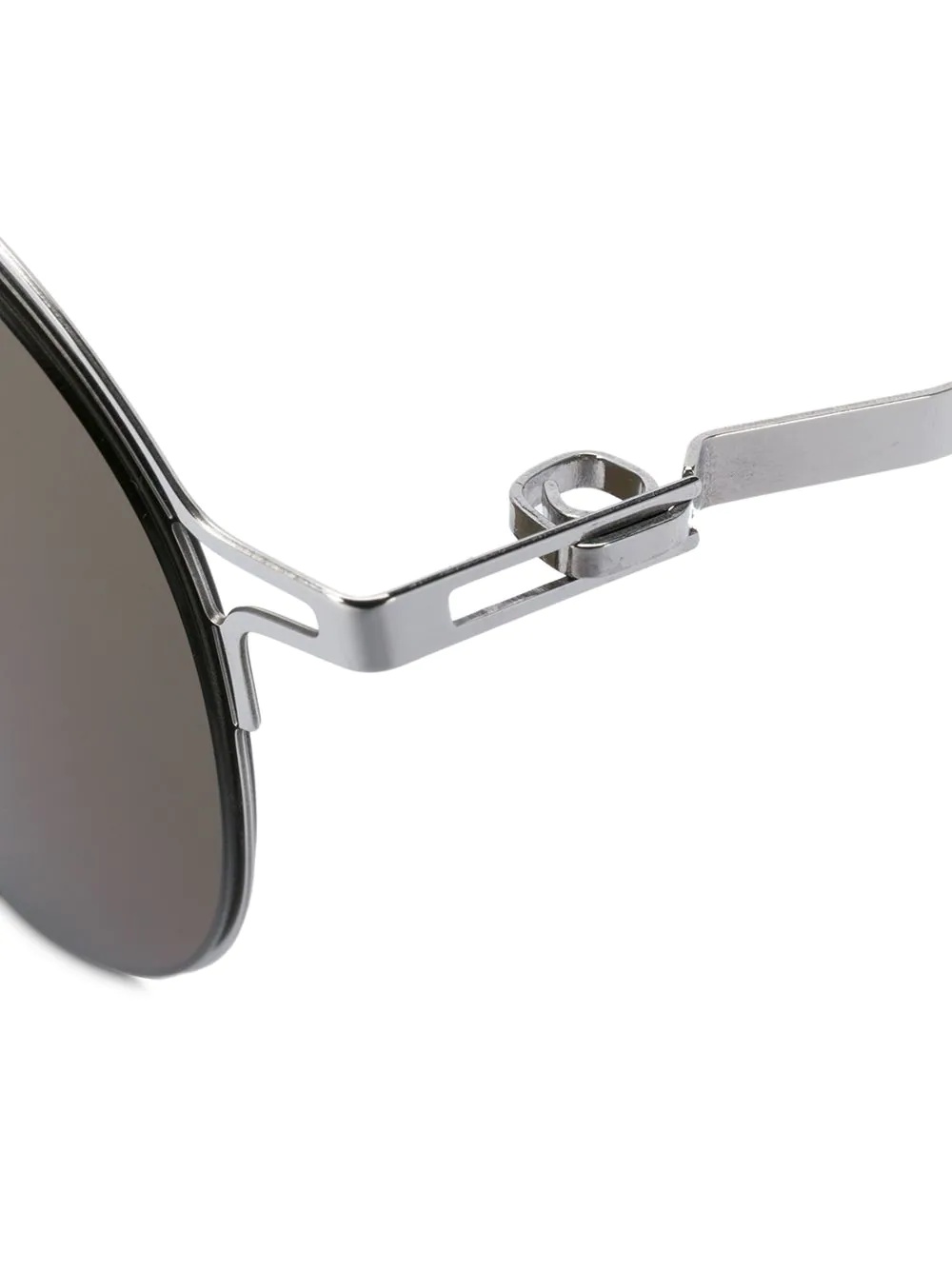 round-frame tinted sunglasses - 3