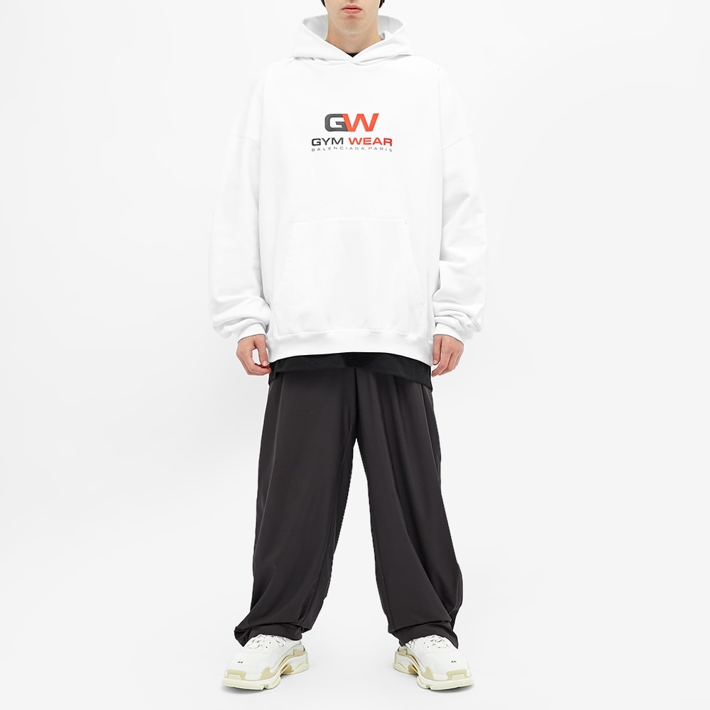 Balenciaga Gym Work Logo Popover Hoody - 6