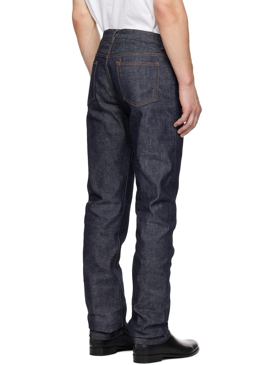 Navy New Standard Jeans - 4