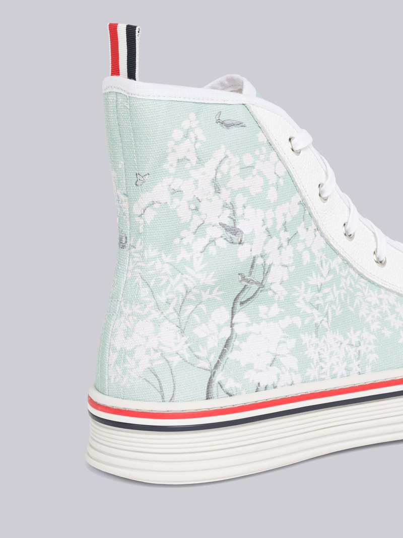 Thom Browne Toile And Tartan Collegiate High Top outlook
