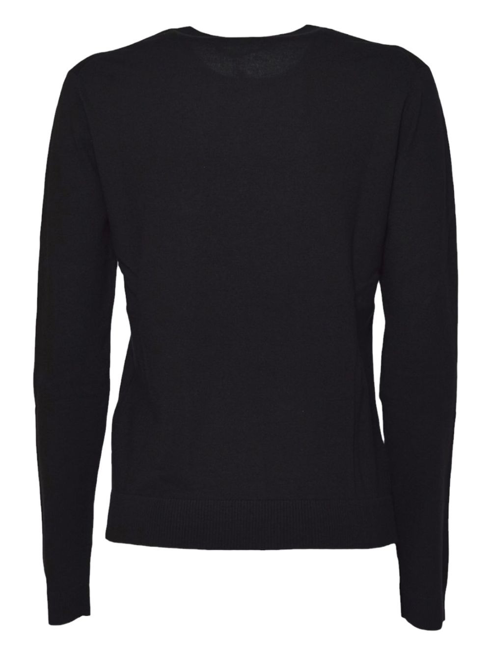 long-sleeve round-neck top - 2