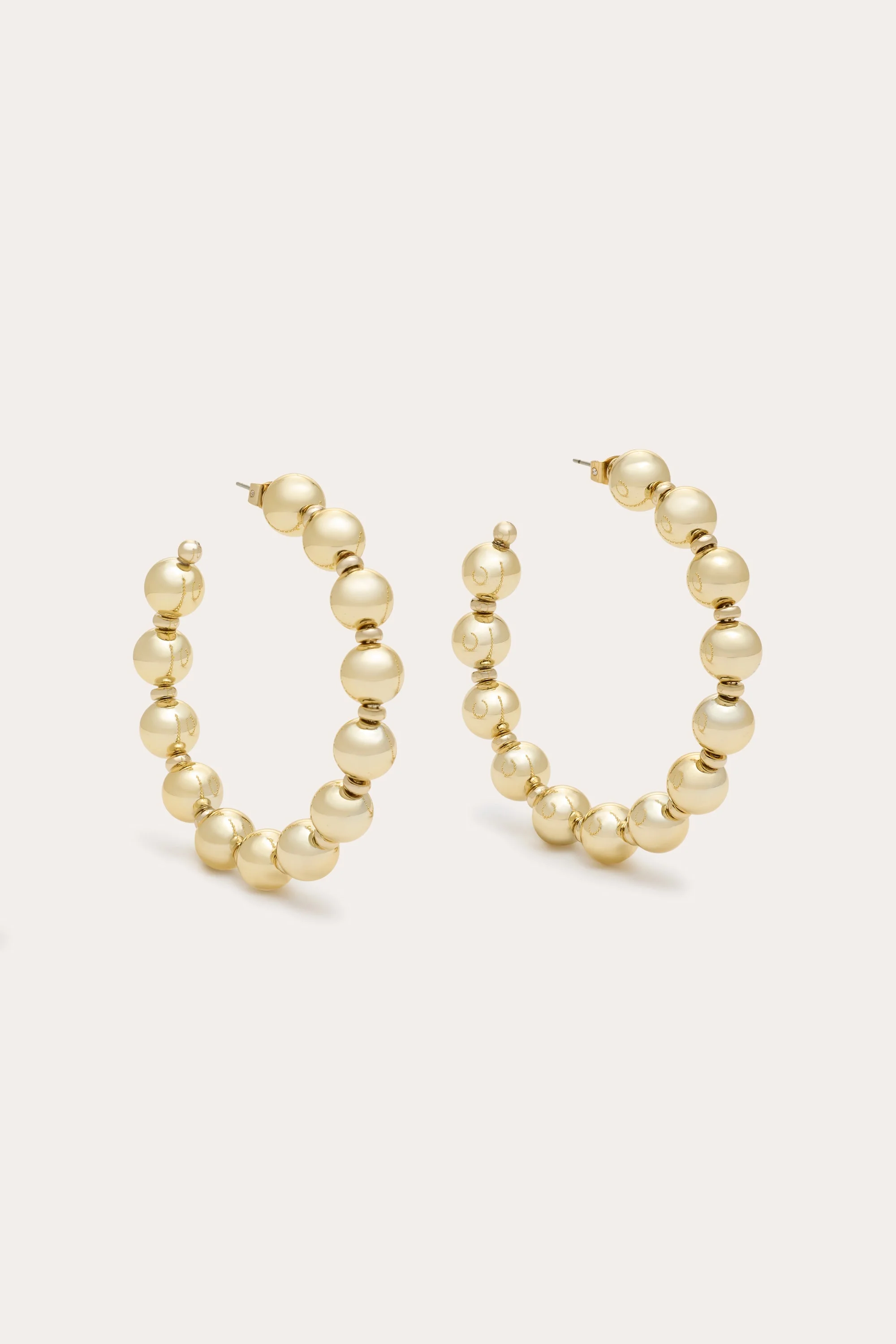 Paola Beaded Hoops - 1