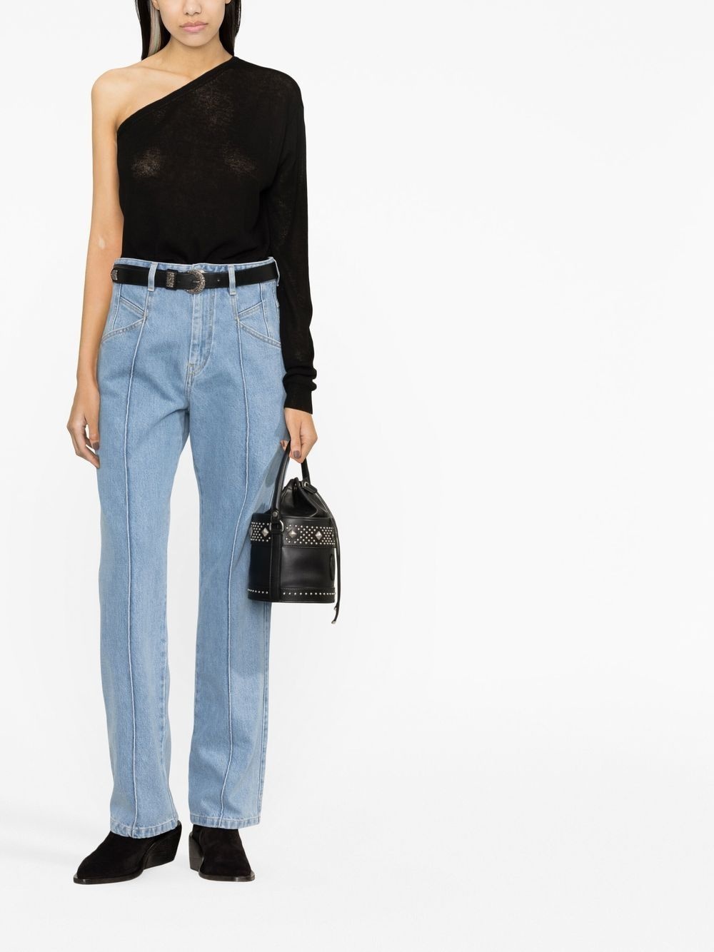 straight-leg jeans - 2