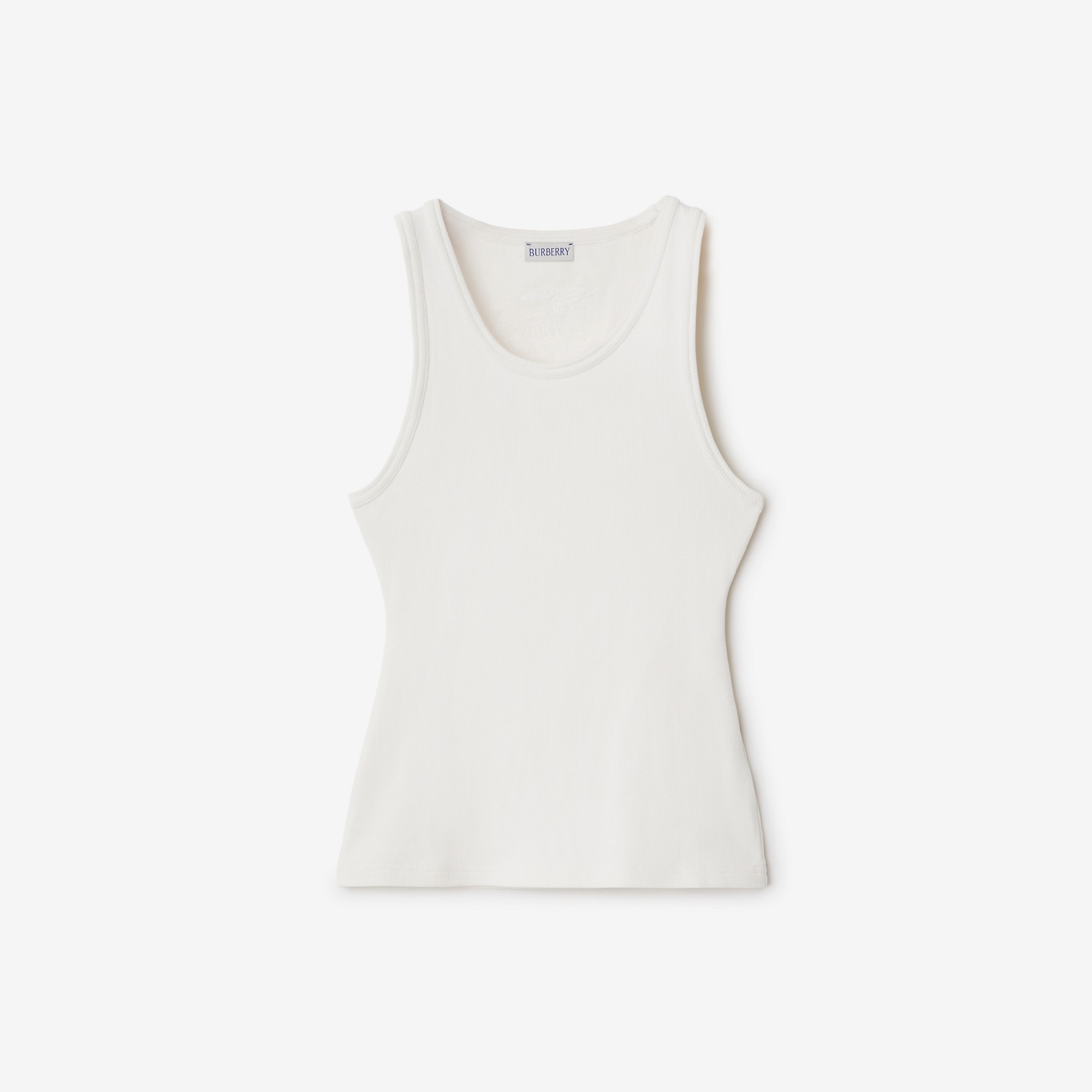 Stretch Cotton Vest - 1