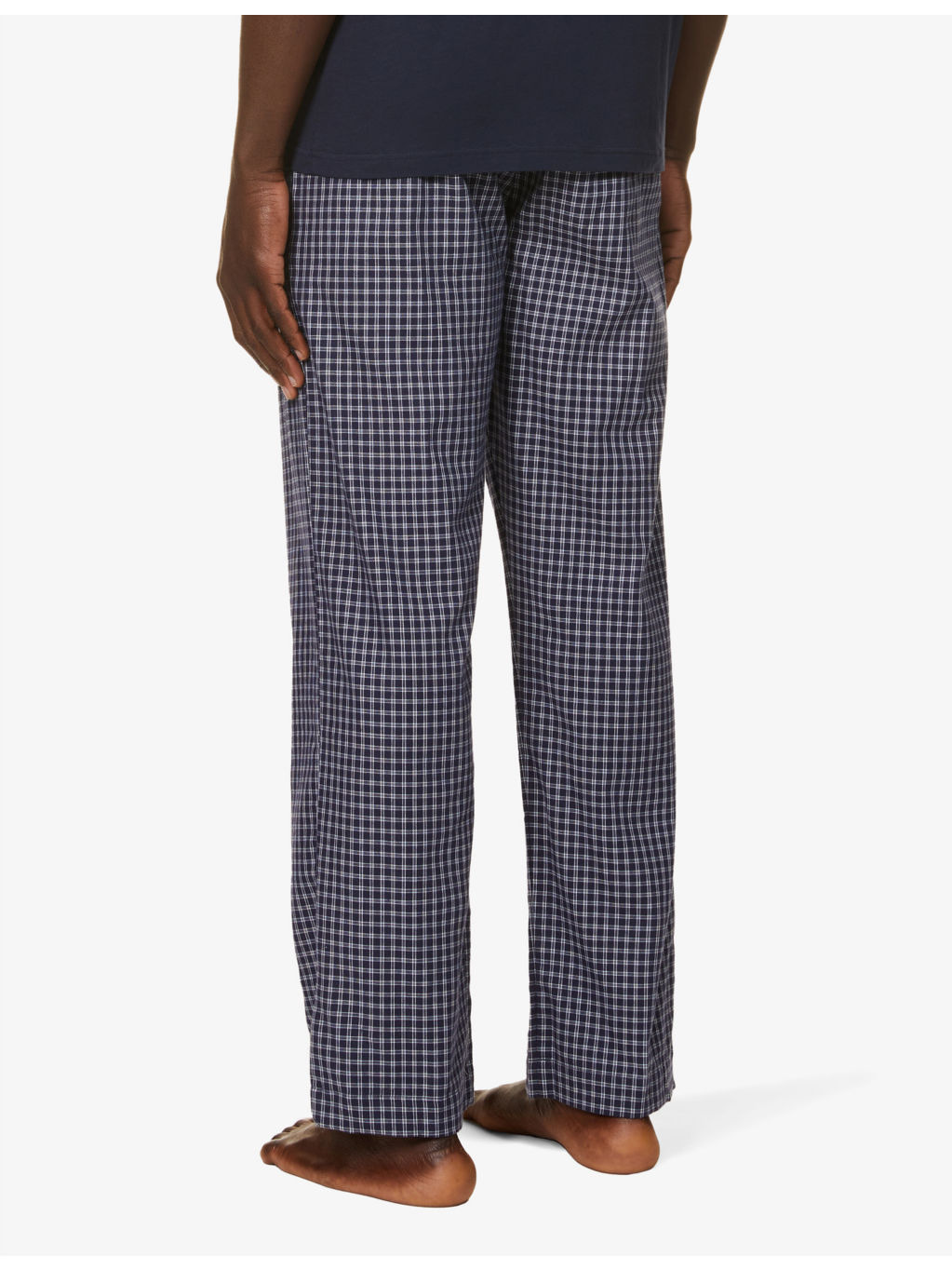 Braemar cotton-flannel pyjama bottoms - 4