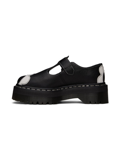 Dr. Martens Black Bethan Leather Platform Loafers outlook