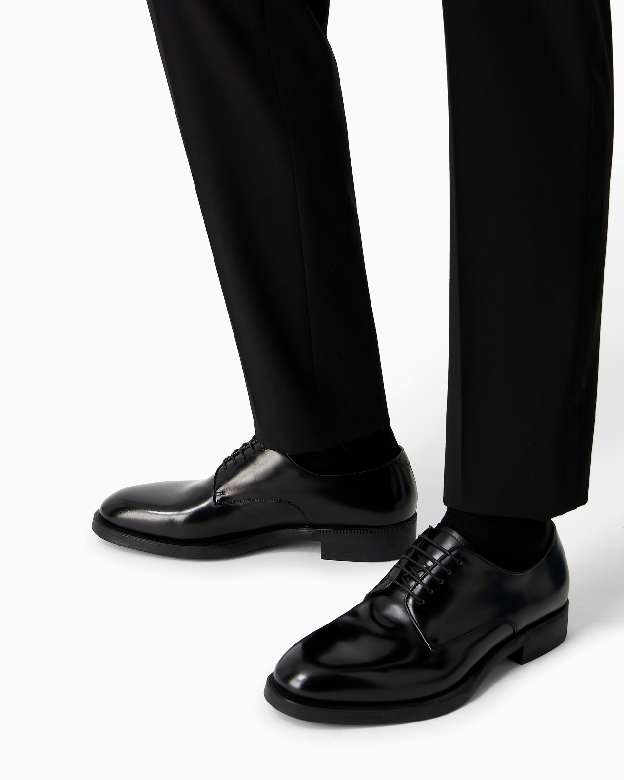 Leather Derby shoes - 5
