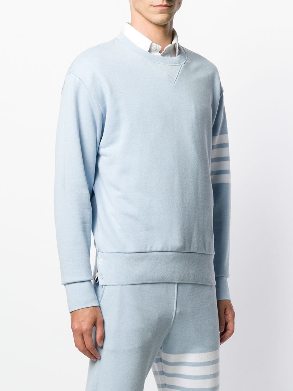 Engineered 4-Bar Loopback Sweatshirt - 3