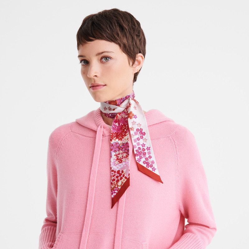 Longchamp Collier de fleurs Headband Tomato - OTHER outlook