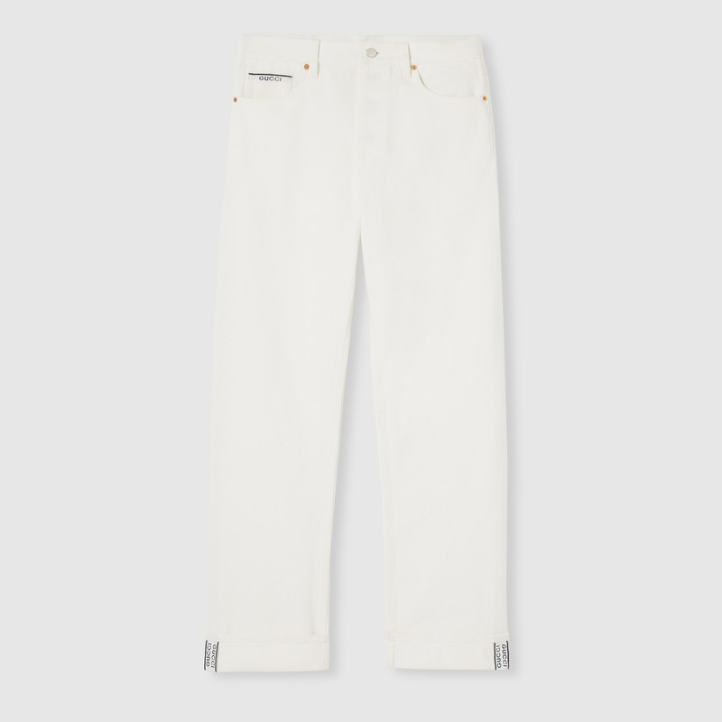 Cotton selvedge denim pant 1