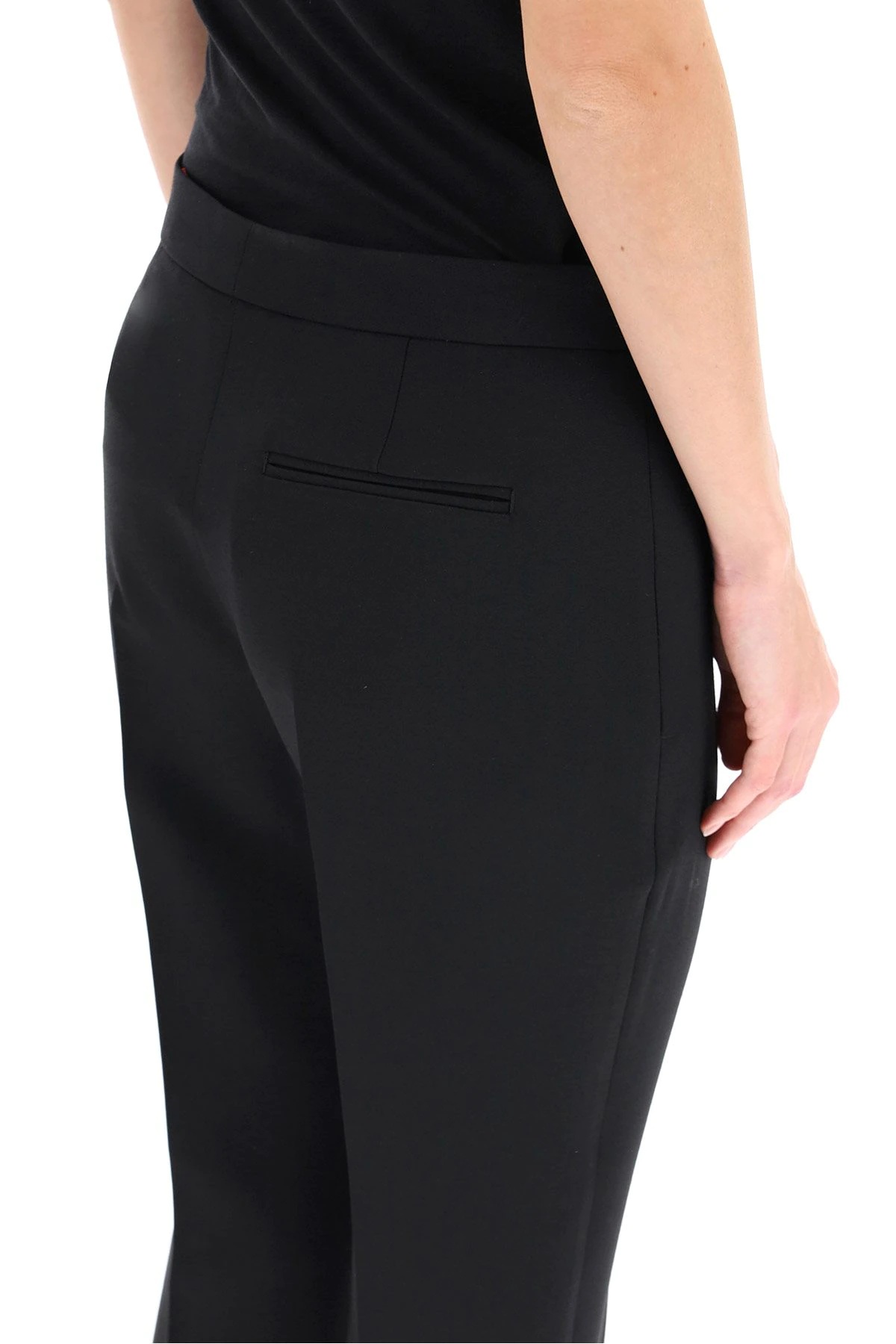 TROUSERS IN LIGHT WOOL AND SILK - 5