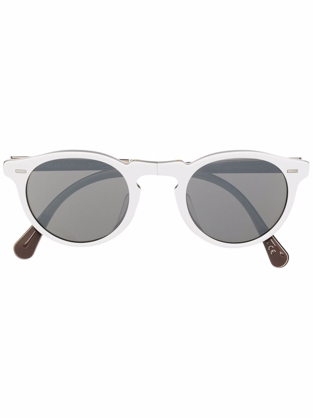 round frame sunglasses - 1