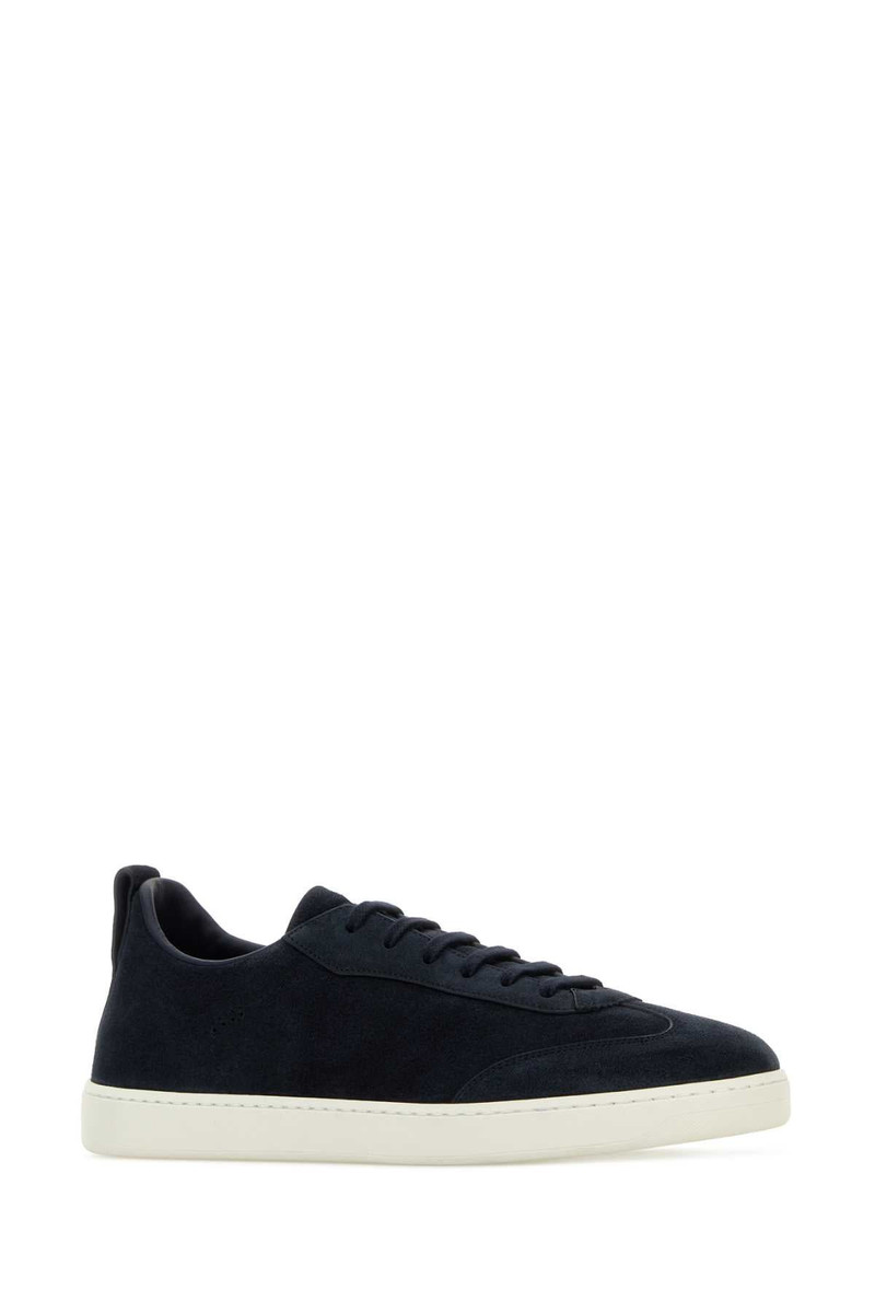 Church's Blue Suede Rushden Sneakers Navy outlook