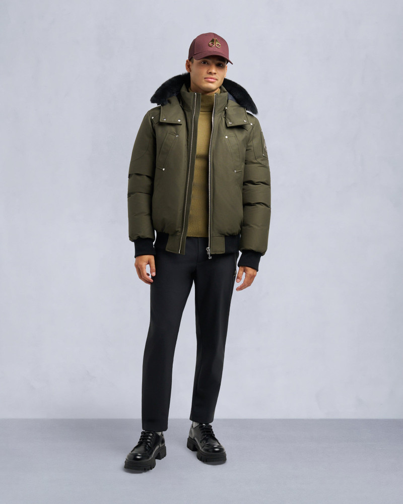 MOOSE KNUCKLES ORIGINAL BALLISTIC NEOSHEAR BOMBER JACKET outlook