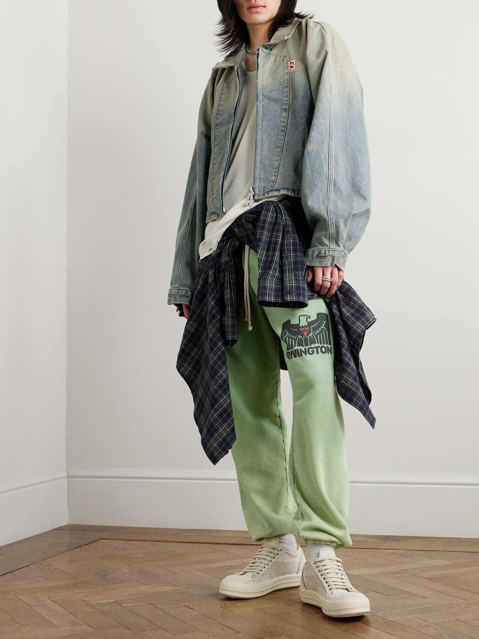 Fathers Garden Logo-Appliquéd Denim Jacket - 2