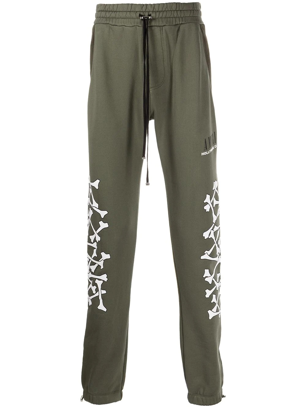 bone-detail sweatpants - 1