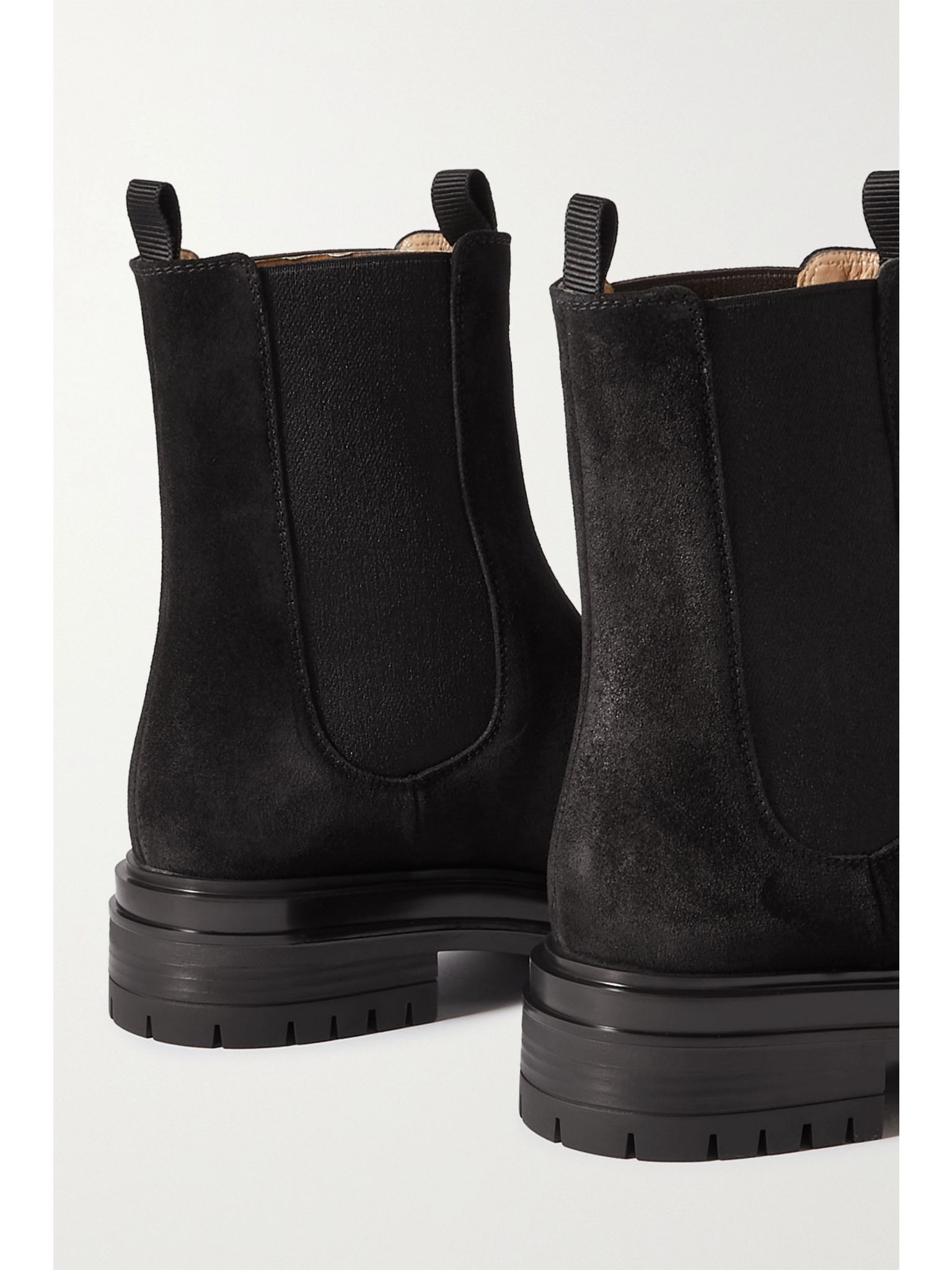 Chester suede Chelsea boots Black - 4
