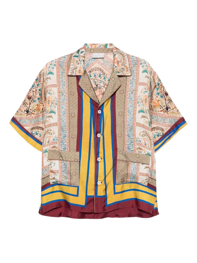 ALOE patterned pocket shirt 1