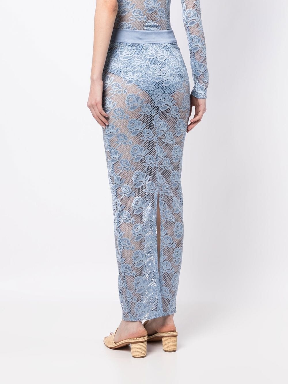 Rosalia lace straight skirt - 4