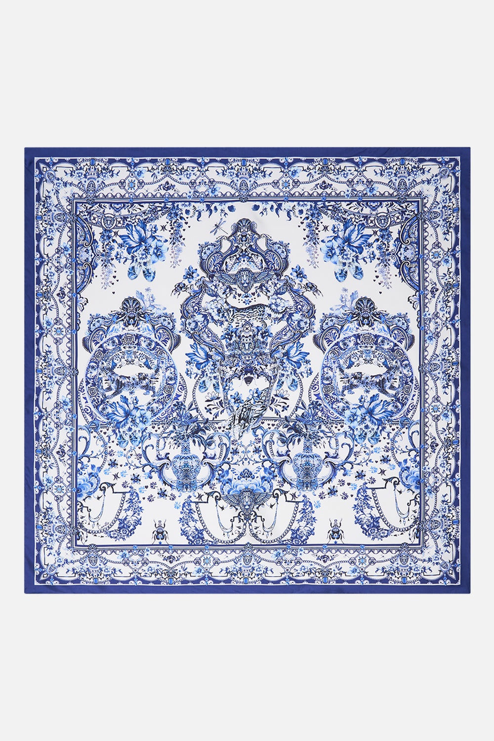 SILK SQUARE SCARF - 2