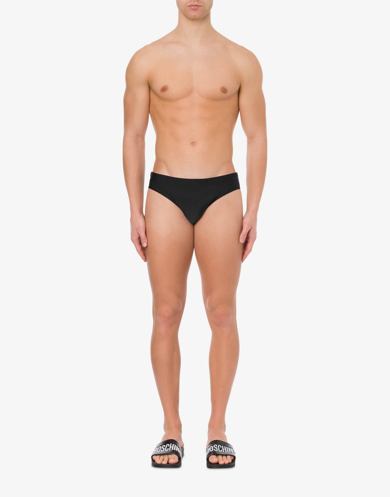 Moschino DOUBLE SMILEY® LOGO BIKINI BOTTOMS outlook