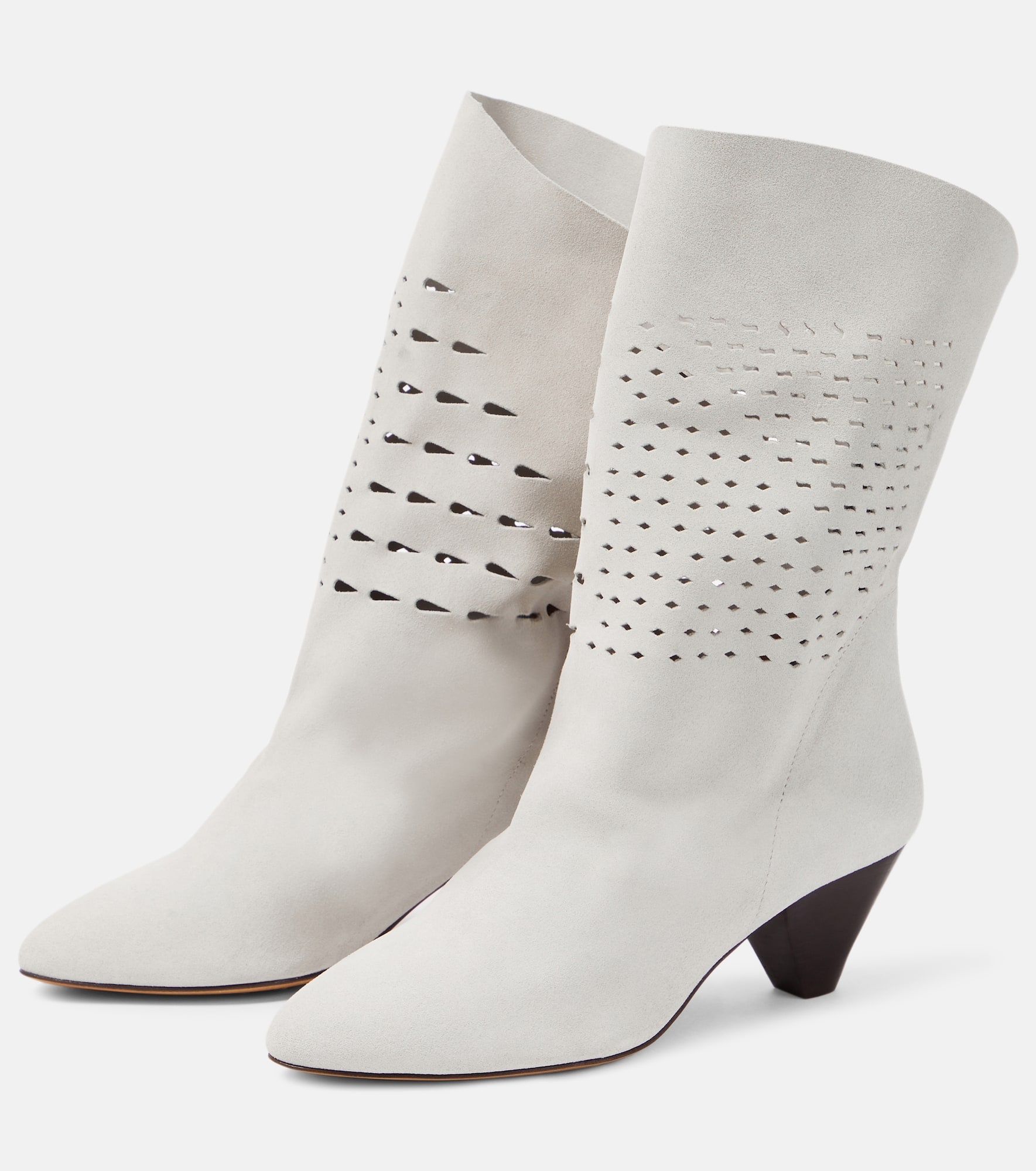 Reachi suede ankle boots - 5