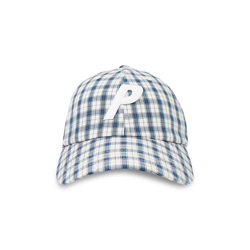 PALACE Palace Plaid P 6-Panel 'White' outlook