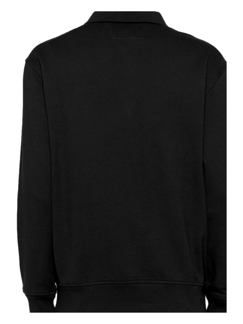C.P. Company polo-neck half-zip sweatshirt outlook