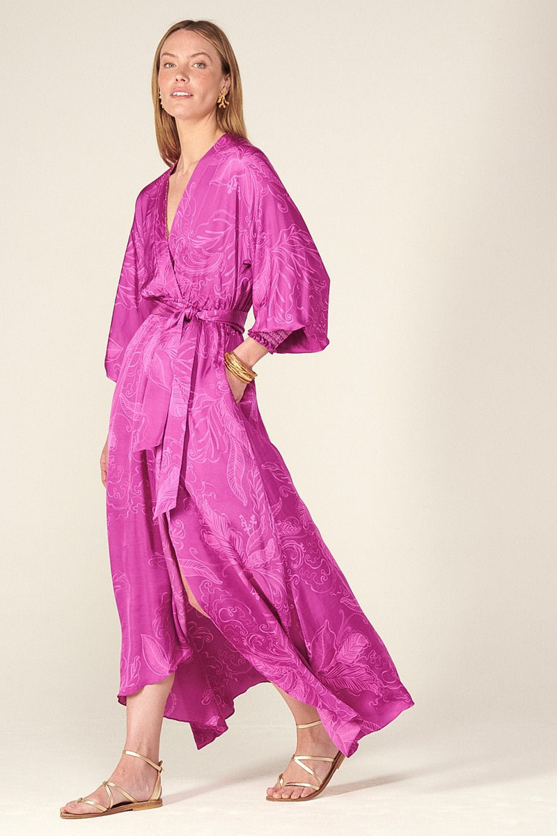 Long Dress Kristen - Purple Reef 1