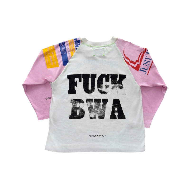 *Better With Age SEXPLOSIVE RAGLAN T-SHIRT (WHITE) outlook