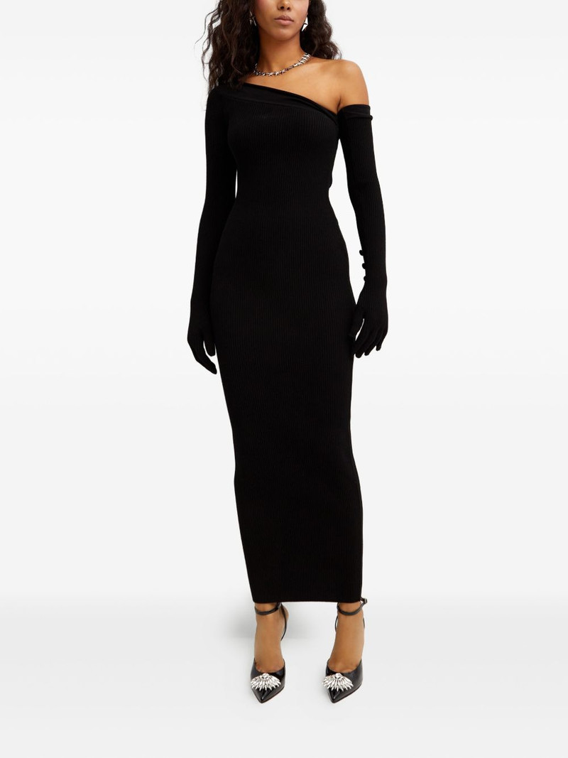 Jean Paul Gaultier ribbed-knit maxi dress outlook