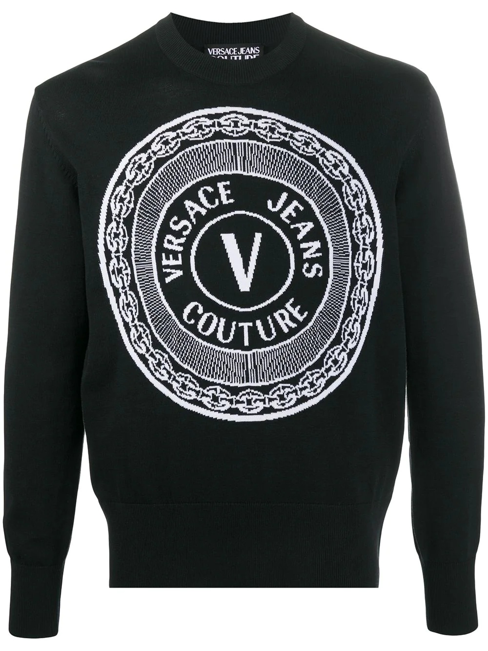 logo patch sweatshirt - 1